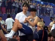 "Khổng lồ" cao 2m18 bế Son Heung Min như bế em bé, là võ sỹ số 1 Hàn Quốc