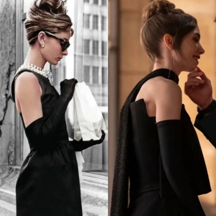Breakfast at Tiffany's (1961) - Emily In Paris (S4).