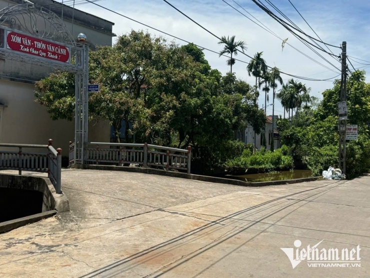 Khu vực xảy ra sự viêc. Ảnh: Trọng Tùng