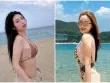 Hai "công chúa" Bảo Thy - Khổng Tú Quỳnh diện bikini khoe dáng quyến rũ