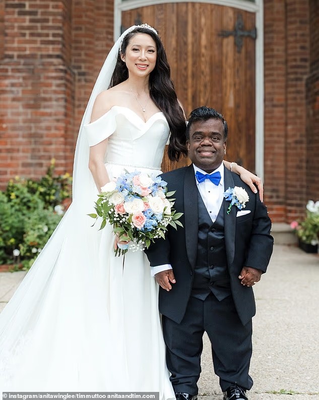 Cặp vợ chồng Anita Wing Lee và Timothy Muttoo ở Canada. Ảnh: Instagram Anita