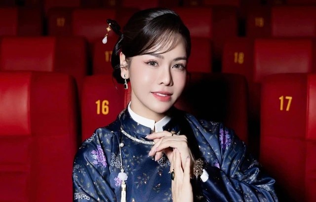 Nhật Kim Anh dần trở lại với các sự kiện giải trí sau khi sinh con. Ảnh: FBNV.