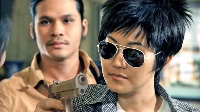 Kim Phượng trong vai Phượng D phim "Những đứa con biệt động Sài Gòn". Ảnh: nguồn Internet