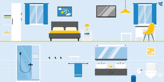 Tiện nghi khách sạn 1 sao. Ảnh: hotelstars