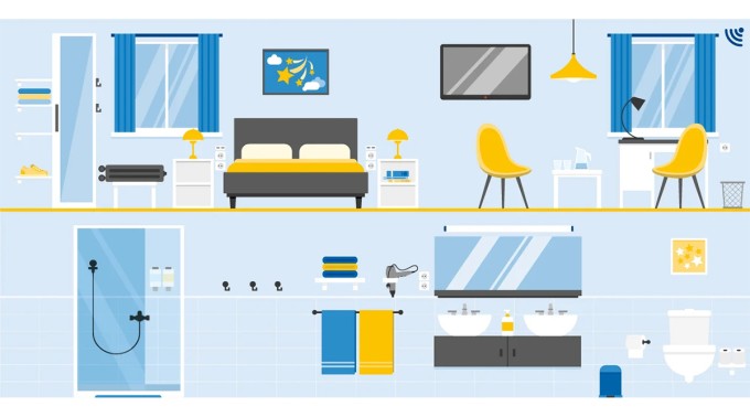 Tiện nghi khách sạn 3 sao. Ảnh: hotelstars