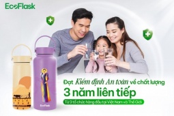 Bình giữ nhiệt Ecoflask 3 năm liên tiếp đạt chứng nhận an toàn cho sức khỏe từ các tổ chức kiểm định uy tín