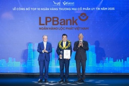 Tiếp đà tăng trưởng bền vững, LPBank thăng hạng trong bộ đôi giải thưởng uy tín năm 2025