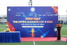 Lễ khai mạc hội thao The Office Alliance Cup II 2025: Ngọn lửa đoàn kết của cộng đồng bất động sản bùng cháy