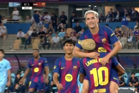 Trực tiếp bóng đá Daegu - Barcelona: Lewandowski nhân đôi cách biệt