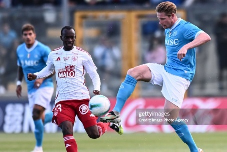 Video bóng đá Napoli - Brest: Choáng váng hiệp đầu, De Bruyne suýt có siêu phẩm