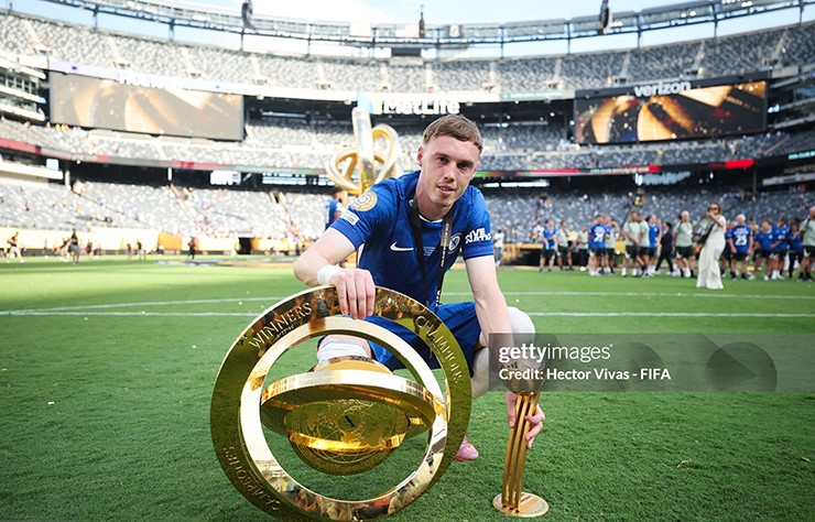 Cole Palmer&nbsp;nhận danh hiệu Cầu thủ xuất sắc nhất FIFA Club World Cup 2025
