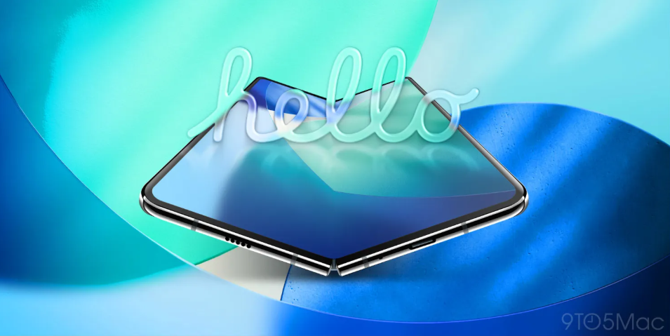 Ảnh concept iPhone Fold.