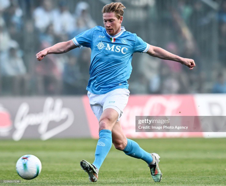 De Bruyne bất lực nhìn Napoli thất bại