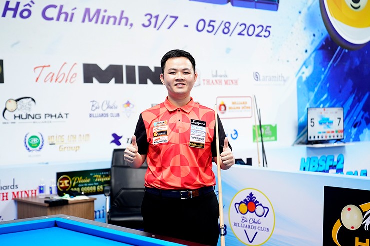 Bao Phương Vinh so tài Nguyễn Trần Thanh Tự tại tứ kết