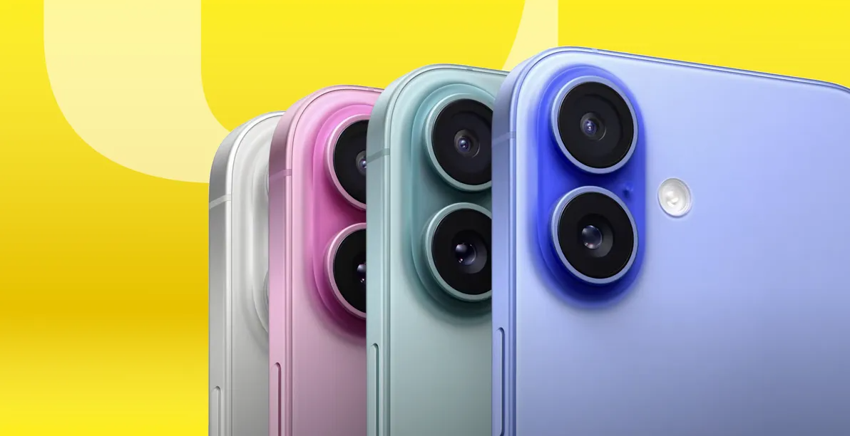 Các màu sắc của iPhone 16.