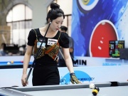 Hot girl Hàn Quốc thắng nam cơ thủ tại giải  World Cup của bi-a Việt Nam 