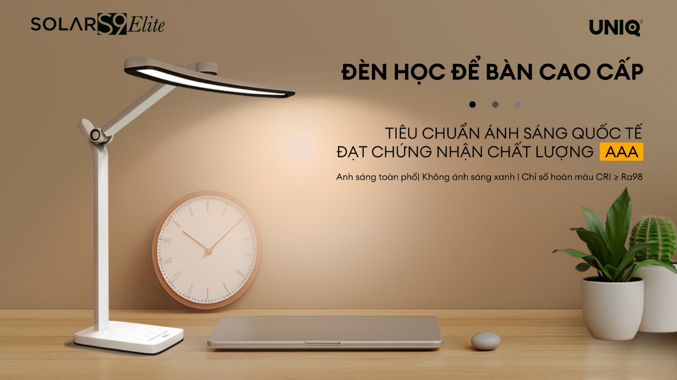Cận thị học đường gia tăng: Giải pháp chống cận, bảo vệ mắt từ đèn học UNIQ trong mùa tựu trường - 4