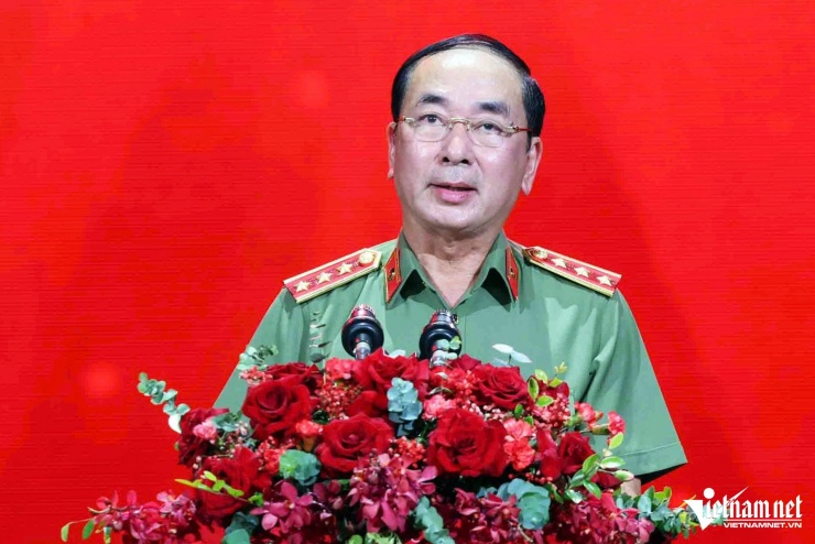 Thượng tướng Trần Quốc Tỏ - Thứ trưởng Bộ Công an. Ảnh: Đình Hiếu