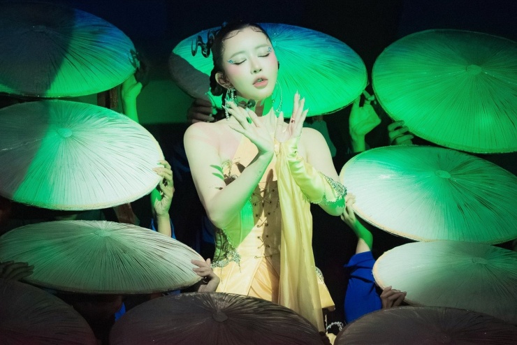 Bích Phương tại "Em xinh say Hi". Ảnh: FBNV