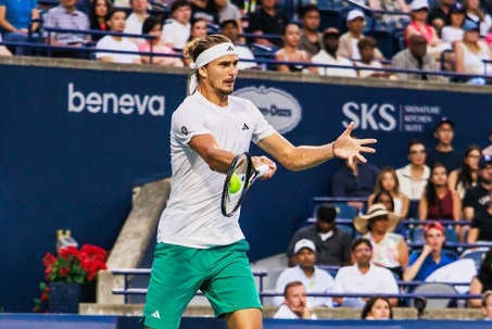 Video tennis Zverev - Popyrin: Bản lĩnh ngược dòng, phế truất ngôi vương (Canadian Open)