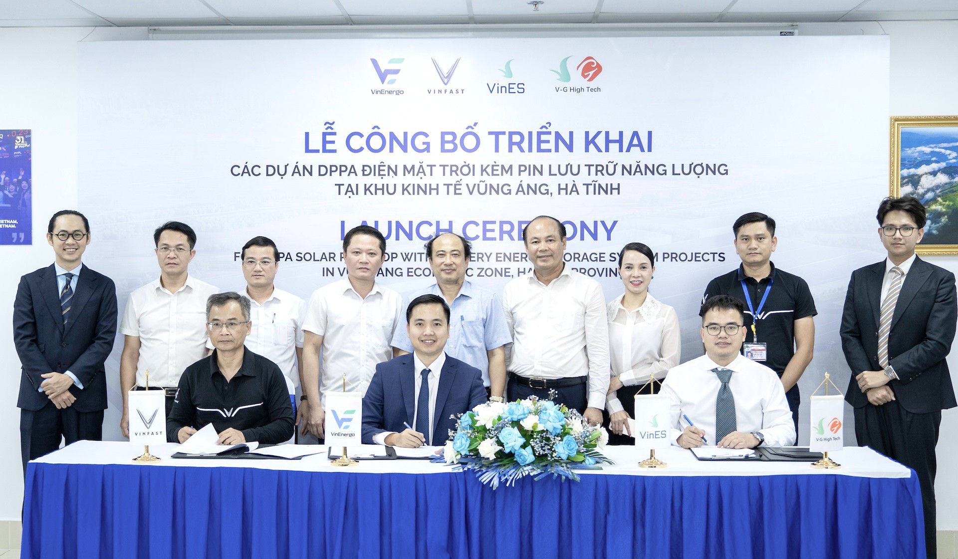 Vinenergo triển khai các dự án điện mặt trời kèm pin lưu trữ cho nhà máy ô tô Vinfast và 2 nhà máy pin tại Hà Tĩnh - 1