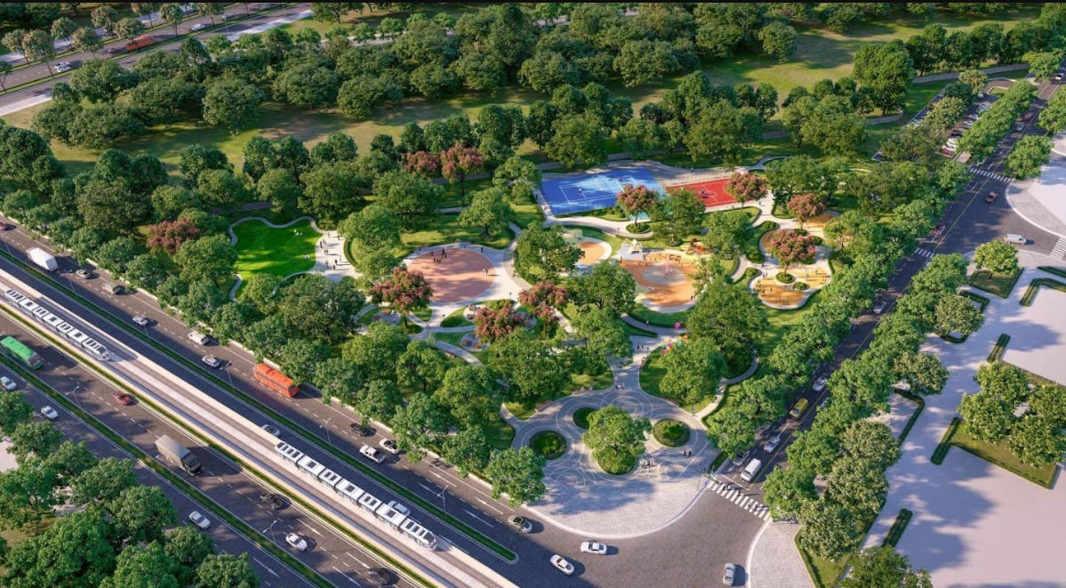 Biệt thự trong lòng công viên - nơi mỗi ngày trôi qua đều là một kỳ nghỉ giữa thiên nhiên