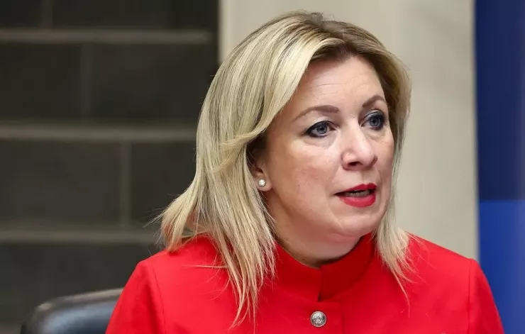 Phát ngôn viên Bộ Ngoại giao Nga Maria Zakharova. Ảnh: AASS