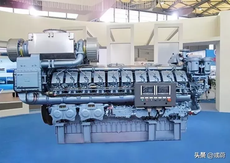 Động cơ CHD620 do Trung Quốc sản xuất. Ảnh: KHAOSOD