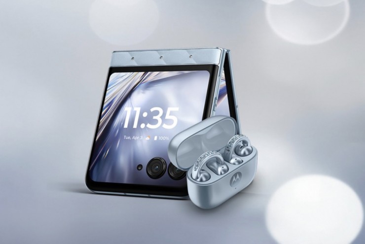Motorola ra mắt Razr Swarovski và tai nghe Buds Loop lấp lánh cực đẹp