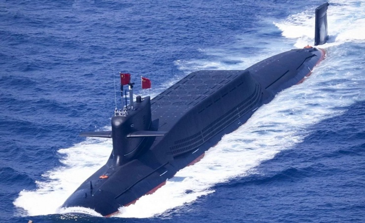 Tàu ngầm hạt nhân Type 094 của Trung Quốc.