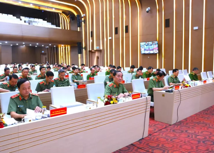 Các đại biểu tham dự hội nghị. Ảnh: CA