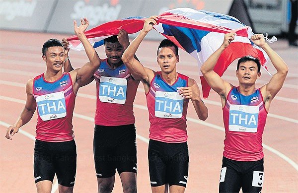 Các VĐV Thái Lan đang mong chờ khoản trợ cấp từ thể thao nước nhà