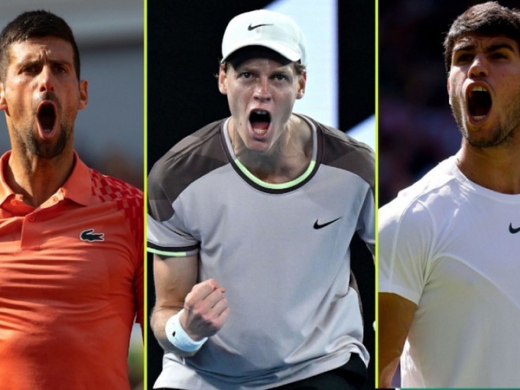 Bảng xếp hạng tennis mới nhất: Alcaraz lên số 1, Djokovic giữ hạng 4 thế giới
