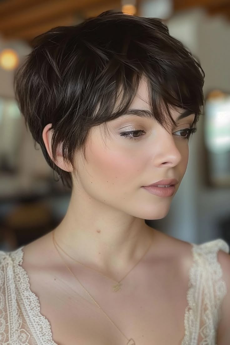Theo Instyle, nhiều người lầm tưởng khi cho rằng pixie (tóc tém) khiến khuôn mặt trẻ trung hơn. Pixie đặc trưng với kiểu cắt tỉa từng lớp sắc sảo, gọn gàng, do đó có thể phơi bày toàn bộ góc cạnh, khuyết điểm gương mặt, từ đó khiến mặt trở nên thô và già hơn.