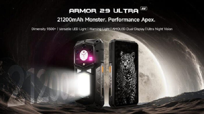 Ulefone Armor 29 Ultra ra mắt.