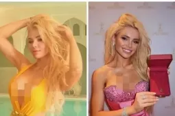 "Búp bê Bồ Đào Nha" Daryna Levytska mặc táo bạo