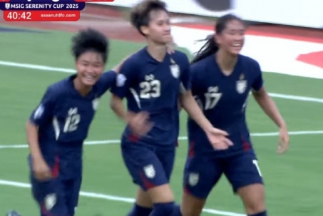 Video bóng đá ĐT nữ Thái Lan - Indonesia: Vùi dập 7 bàn (ASEAN Cup nữ)