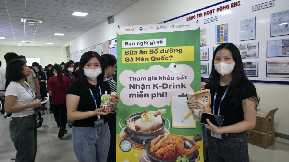 Mô hình kết nối giữa suất ăn công nghiệp và hệ thống phân phối nội bộ tại Việt Nam sẽ thúc đẩy hơn nữa việc lan tỏa K-Food ra toàn khu vực ASEAN