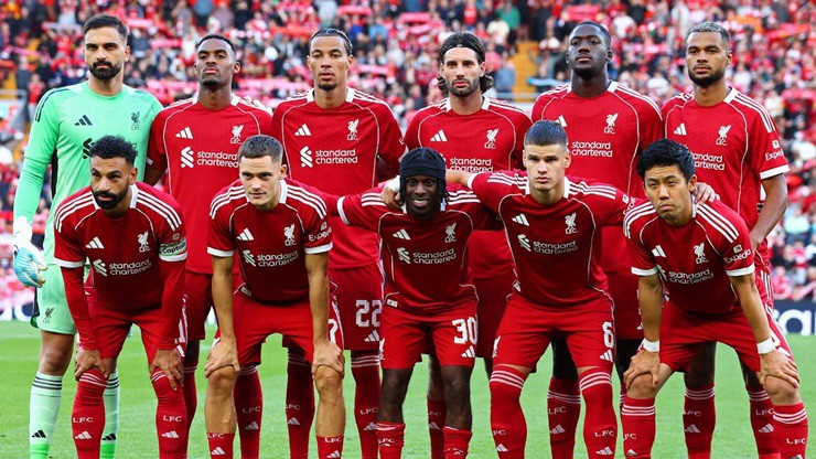 Liverpool hiện sở hữu lực lượng có chiều sâu