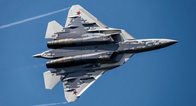 Tiêm kích tàng hình Su-57 của Nga đang tham gia chiến đấu ở Ukraine với cường độ cao hơn trước. Ảnh: Military Watch.