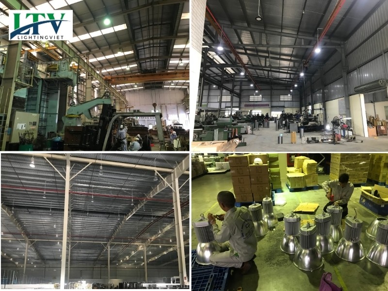 Giải pháp chiếu sáng đèn LED LTV được triển khai thành công tại nhà máy quy mô lớn