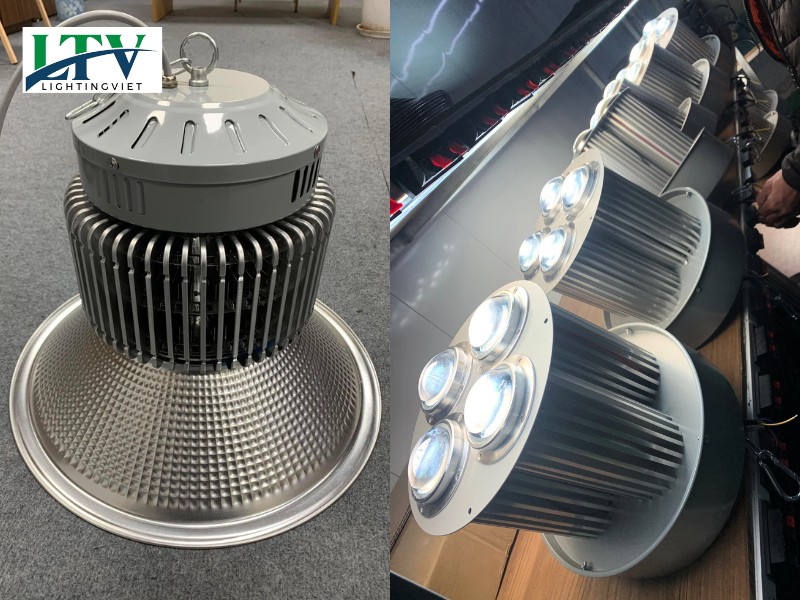 Thiết kế đèn Highbay UFO LTV tối ưu cho không gian trần cao