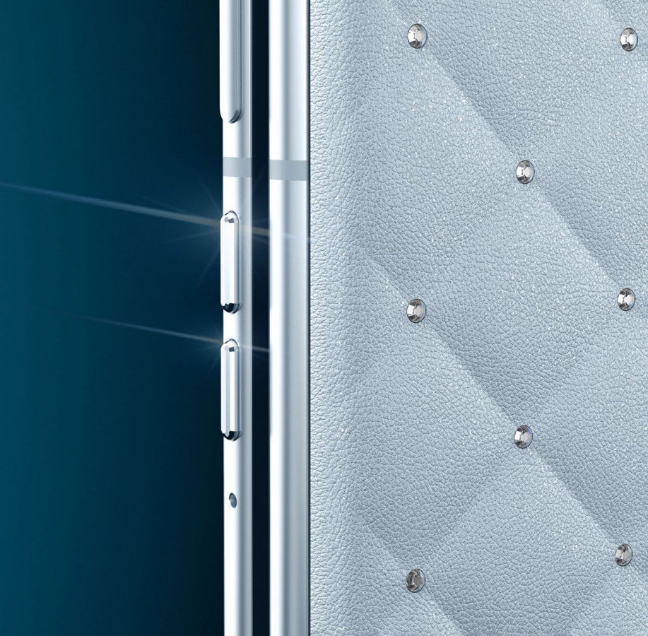 Cận cảnh phiên bản giới hạn Motorola Razr 2025&nbsp;đính pha lê Swarovski.