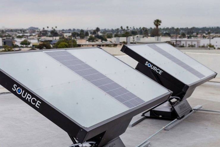 Công nghệ Hydropanel giúp tạo ra nước uống ngay từ không khí.