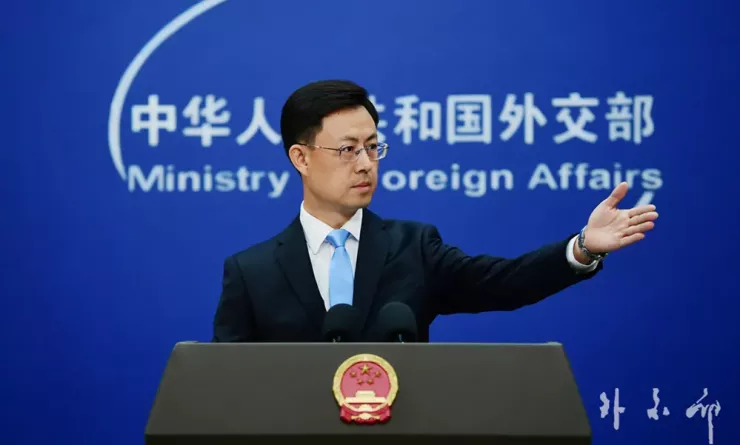 Người phát ngôn Bộ Ngoại giao Trung Quốc Quách Gia Khôn. BỘ NGOẠI GIAO TRUNG QUỐC