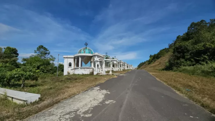 Một góc dự án Sài Gòn Đại Ninh. Ảnh VÕ TÙNG.