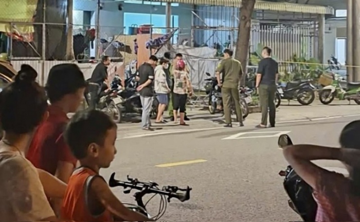 Hiện trường vụ việc.