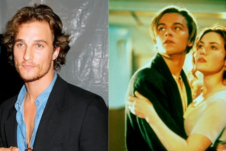 Matthew McConaughey mất vai chính 'Titanic' vì từ chối một yêu cầu của đạo diễn