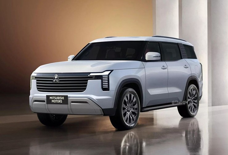 Xem trước thiết kế Mitsubishi Pajero đời mới, nhiều chi tiết giống Xforce - 2