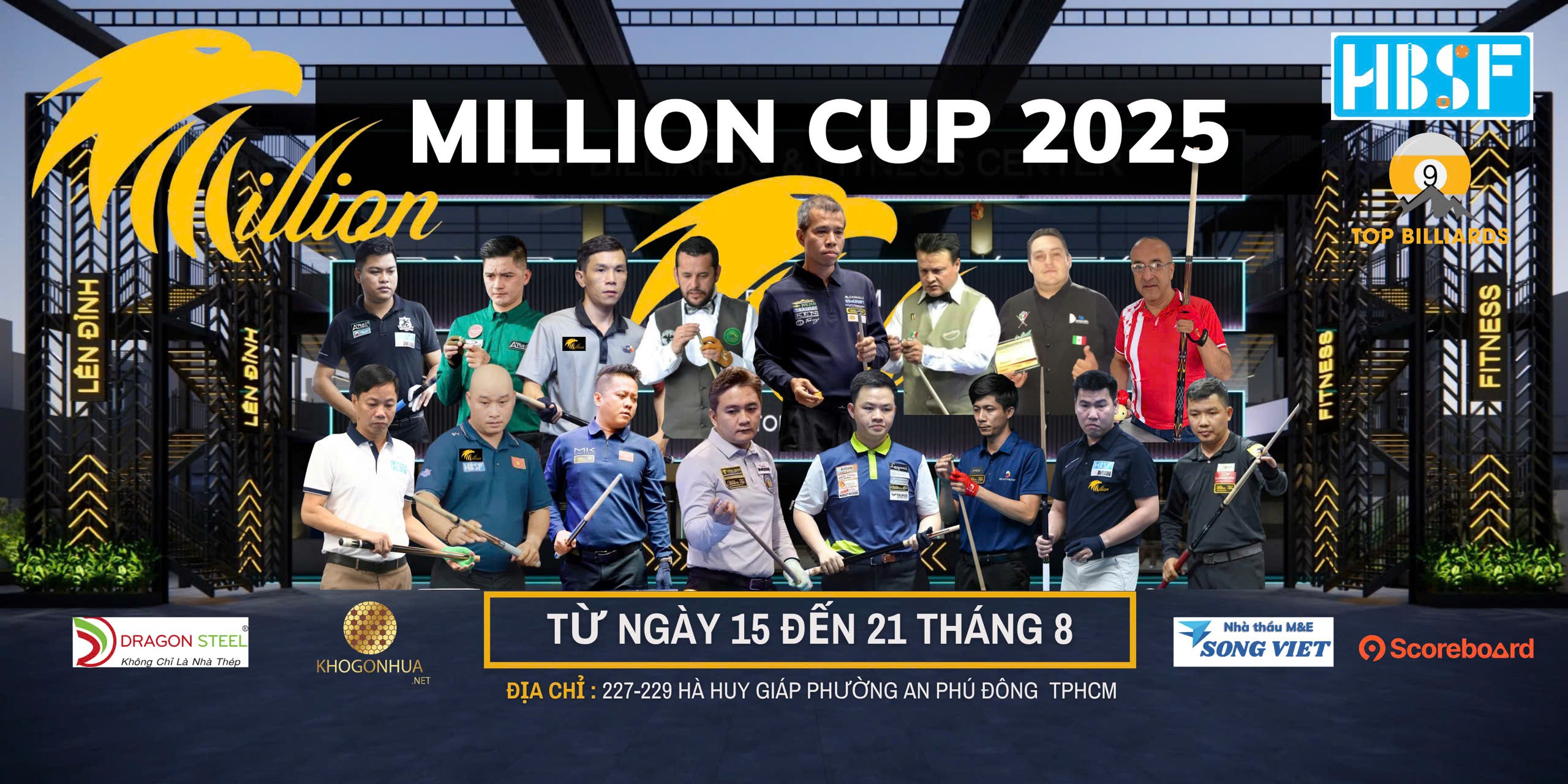 Dàn cao thủ quy tụ